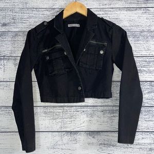 Carmar Cropped Denim Jacket